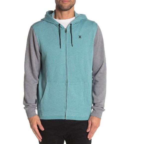 Hurley Men's Branstad Colorblocked Zip Hoodie - Picture 3 of 10